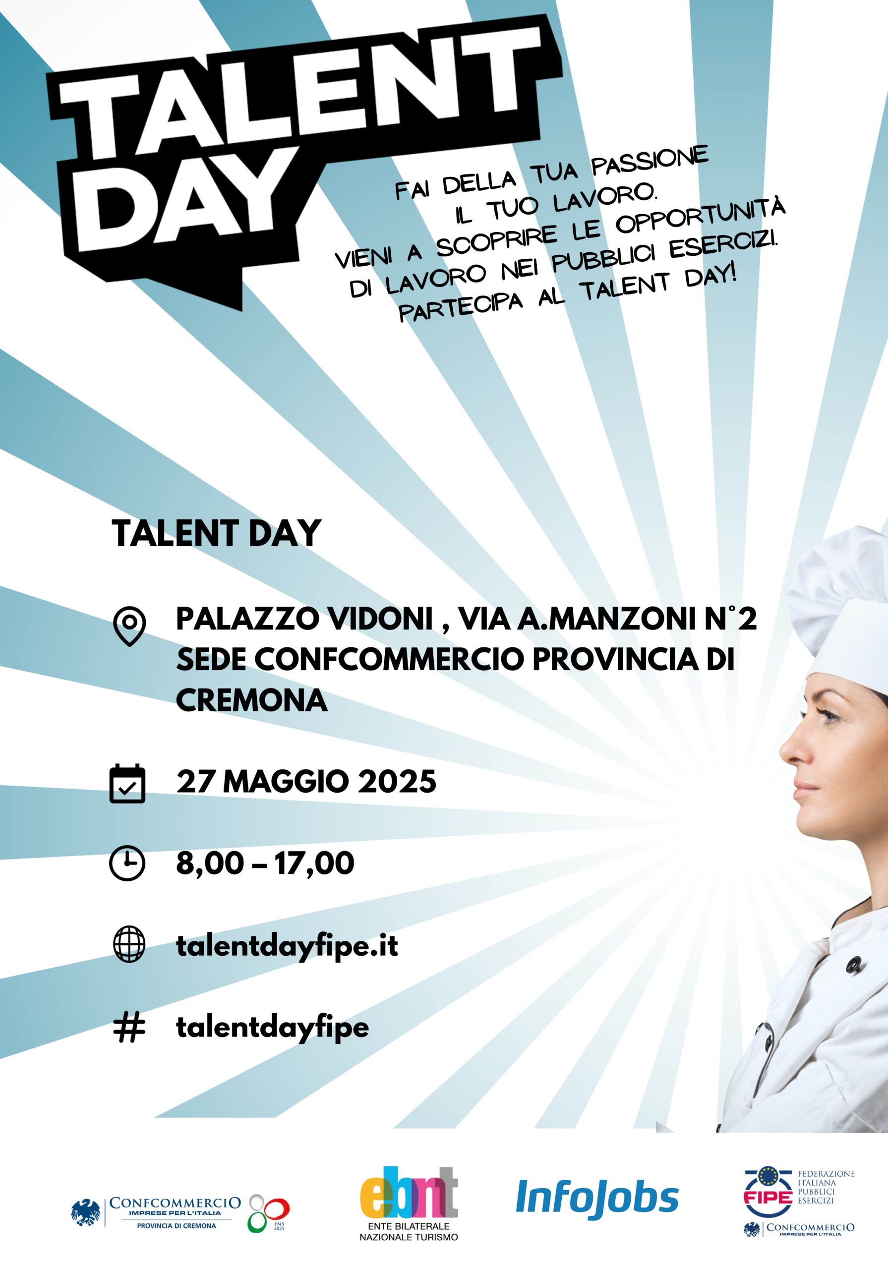Talent Day FIPE lavoro nella ristorazione